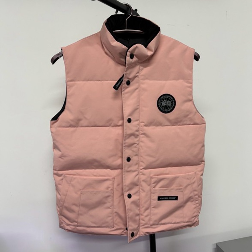 Canada Goose Pink Puffer Vest